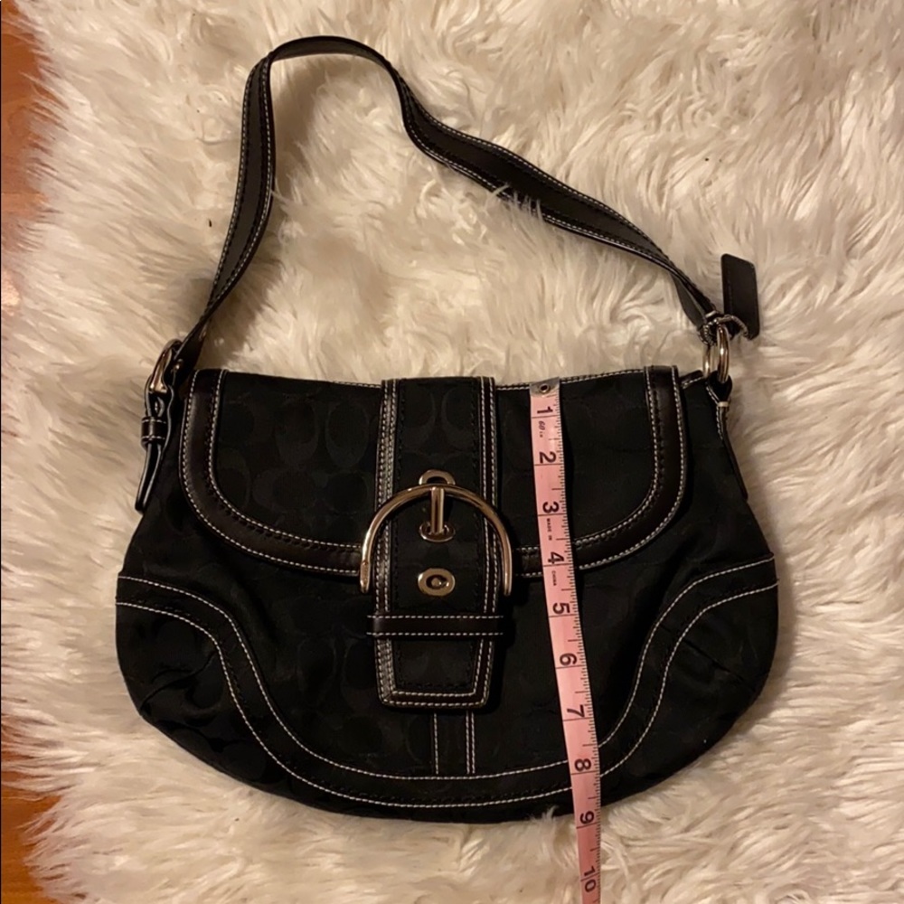 Coach Soho Signature C Canvas Shoulder Bag - Picture 6 of 7